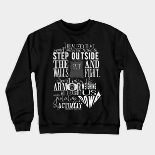 Unmarked - Step Outside The Walls and Fight Crewneck Sweatshirt